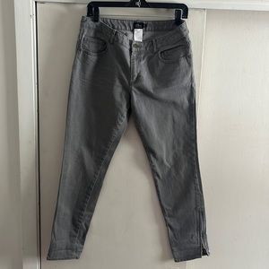 L.L. Bean Signature grey jeans size 8